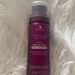 ALTERNA caviar clinical densifying foam conditioner thinning hair 1.5 Oz